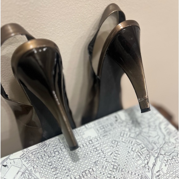 BCBG High Heel Peep Toe Shoes - Picture 3 of 5